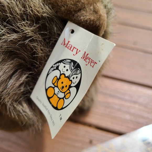 NWT MARY MYER VINTAGE GROWLY GRIZZLY STUFFED ANIMAL BEAR LARGE - Picture 6 of 8